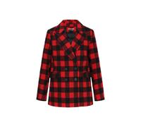 Mymo Blazer Frauen schwarz rot kariert L