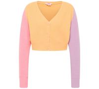 myMo Damen Cardigan Nolie 12425385, Pastellorange, XS/S