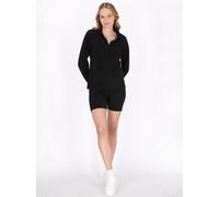 MyMo Fleecepullover Damen schwarz, XXL