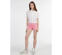 Mymo kurzarmbluse Damen weiss S