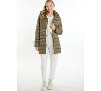 Mymo leichte Steppjacke Damen militärisch oliv M