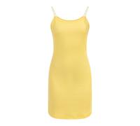 MyMo Minikleid aus Rippstrick Damen gelb, XS/S