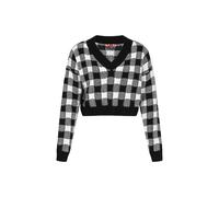 Mymo Pullover Frauen schwarz-weiß M/L