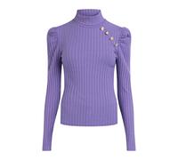 Mymo Rippstrickpullover Damen lila XS