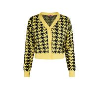Mymo Strickjacke Damen gelb L