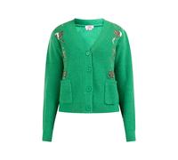 Mymo Strickjacke Damen grün M/L