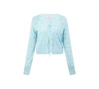 Mymo Strickjacke Damen hellblau XL