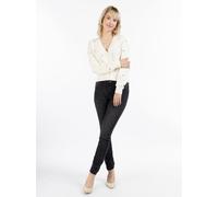MyMo Strickjacke Damen Polyamid weiß, XL/XXL