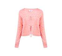Mymo Strickjacke Damen Rosa L