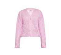 Mymo Strickjacke Damen Rosa M