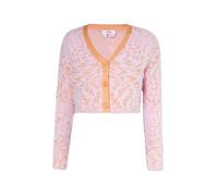 Mymo Strickjacke Damen rosa-orange XL