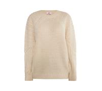 Mymo Strickpullover Damen Creme M