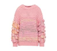 Mymo Strickpullover Damen Rosa Mehrfarbig XS/S