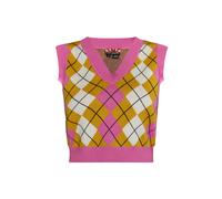 Mymo strickpullunder Damen Pink Gelb Mehrfarbig XL