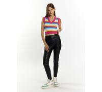 Mymo strickpullunder Damen Rosa Mehrfarbig S