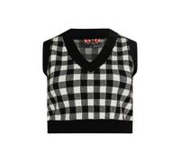 Mymo strickpullunder Damen schwarz weiss M