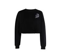 Mymo Sweatshirt kurz Damen schwarz S