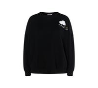 MyMo Sweatshirt mit Applikation Damen schwarz, XS
