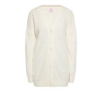 MyMo Oversize Strickjacke Damen ecru, XS