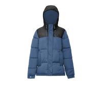 Mymo Wattierte Steppjacke Damen Dunkelblaugrün Schwarz M
