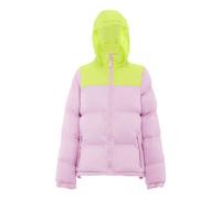 Mymo Wattierte Steppjacke Damen Macaron Pink Saure Limette L