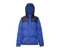 Mymo Wattierte Steppjacke für Damen, kobaltblaue Akzente - Blau M