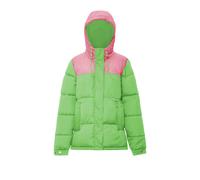 Mymo Wattierte Steppjacke Damen Saftiges Grün Rosa L