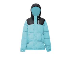 Mymo Wattierte Steppjacke Damen Türkis Schwarz XS