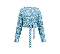 MyMo Wickeljacke aus Strick Damen mehrfarbig, M/L