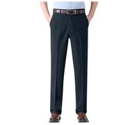 Mymyguoe Anzughose Herren Arbeitshosen Slim Fit Businesshosen Stretch Chino Hose Herrenhose Sweathose Klassischer Business Hosen Bequeme Atmungsaktiv Freizeithose Geradem Bein Stoffhose