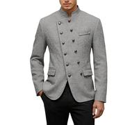 Mymyguoe Sakko Herren Sportlich Modern Freizeit Stretch Blazer Männer Slim Fit Jackett Anzugmantel Für Casual Abschluss Cord Elegant Klassisch Anzugjacken Business Anzugjacke 1 Knopf Sportsakko