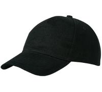 Myrtle Beach 5 Panel Cap Heavy Cotton, Farbe:black
