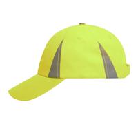 myrtle beach 6 Panel Kappe mit reflektierenden Elementen MB6225 Einheitsgröße neon-yellow