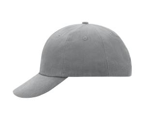 myrtle® beach 6 Panel Raver Cap MB6111, hellgrau 1 Stück, Farbe: hellgrau