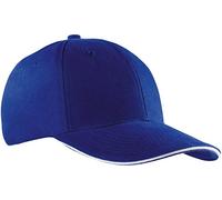 Myrtle Beach 6 Panel Sandwich Cap in Kontrastfarben Gr. One Size, Multicoloured - Royal/White