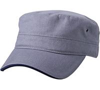 Myrtle Beach Cap Military Sandwich, dark-grey/navy, one Size, MB6555 dgre