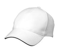 5 Panel Sandwich Cap "MB035" - myrtle beach White/Navy