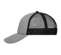 Myrtle Beach (Daiber) 5-Panel Kappe MB070 - Dunkelgrau / schwarz | uni