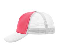 Myrtle Beach (Daiber) 5-Panel Kappe MB070 - Neon rosa / weiß | uni