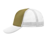Myrtle Beach (Daiber) 5-Panel Kappe MB070 - Olivgrün / weiß | uni