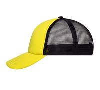 Myrtle Beach (Daiber) 5-Panel Kappe MB070 - Sonnengelb / schwarz | uni