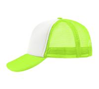 Myrtle Beach (Daiber) 5-Panel Kappe MB070 - Weiß / neon gelb | uni