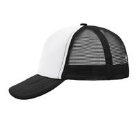 Myrtle Beach (Daiber) 5-Panel Kappe MB070 - Weiß / schwarz | uni