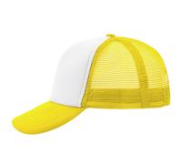 Myrtle Beach (Daiber) 5-Panel Kappe MB070 - Weiß / sonnengelb | uni