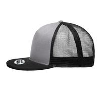 Myrtle Beach (Daiber) Kappe mit geradem Schirm MB6636 - Grau / schwarz