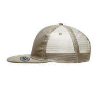 Myrtle Beach (Daiber) Kappe mit geradem Schirm und Netz MB6509 - Khaki | uni