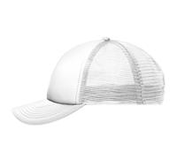 Myrtle Beach (Daiber) Kinder 5-Panel Kappe MB071 - Weiß / weiß | uni für Kinder