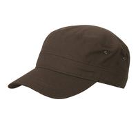 Myrtle Beach (Daiber) Militärkappe Military MB095 - Dunkelbraun | uni