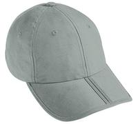 Myrtle Beach Faltbares 6 Panel Cap aus weicher Microfaser (light-grey)
