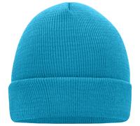 myrtle beach Klassische Strickmütze in vielen Farben MB7500 Gr. one size aqua
